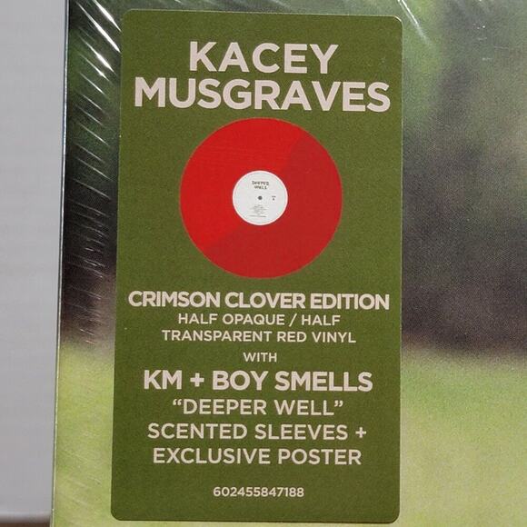 VINYL Kacey Musgraves Deeper Well - Opaque Red/ Transparent Red LP - SEALED - Picture 2 of 4